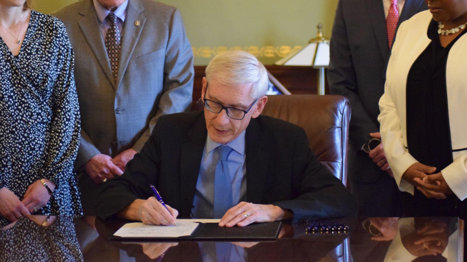 Gov. Tony Evers signs executive order that addresses Tribal Treaty Rights on Indigenous Peoples’ Day